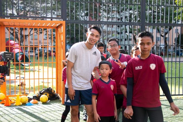 Football Clinic Program with Wan Kuzain Wan Kamal at Cruyff Court PPR Air Panas (CCPPRAP), Setiawangsa