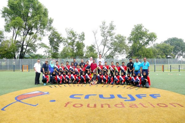 Visit by Johan Cruyff Foundation to Cruyff Court Iskandar (CCI), Johor Bahru